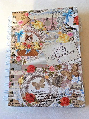 Vintage organiser planner ring - vintage,