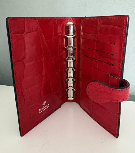 Mulberry red croc embossed - red, croc-embossed