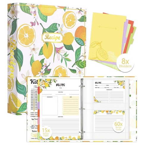 Receipe ring binder - receipe,