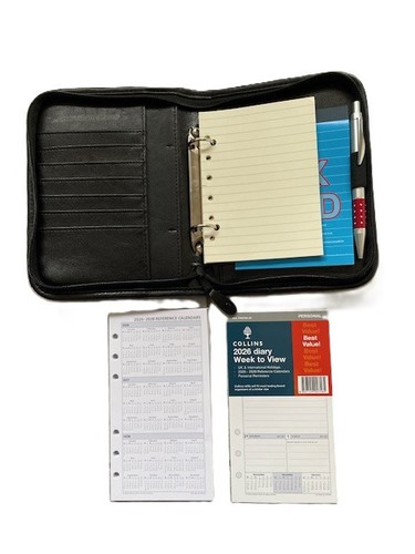 Personal zipped ring binder - ,