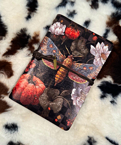 Vintage retro floral dragonfly - floral,