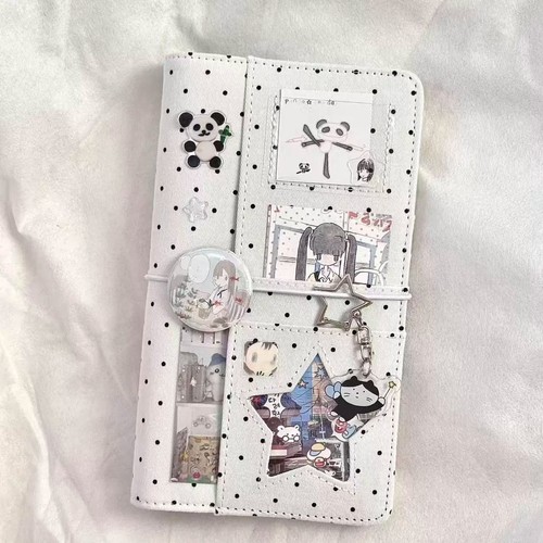 Ring binder notebook polka - notebook,