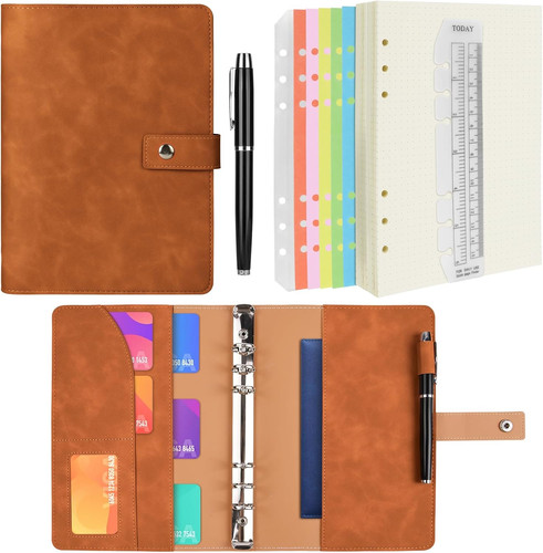 Ring binder notebook pu - ring,