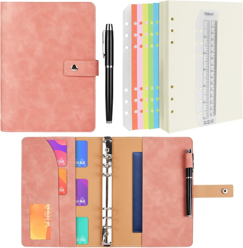 Ring binder notebook pu - ring,