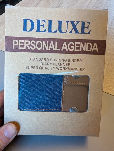 New deluxe personal agenda - deluxe, agenda,