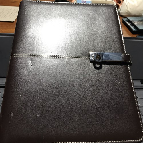 Brown agenda planner - planner, a5
