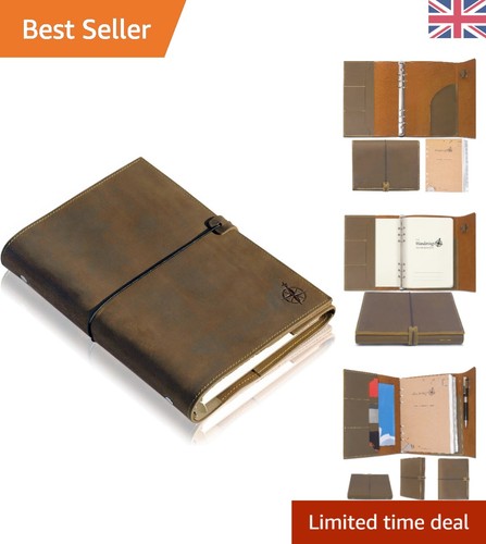 Elegant leather planner - elegant, a5
