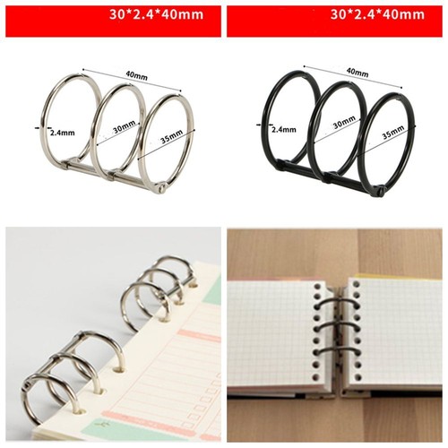5pcs ring metal loose leaf - 5pcs, 3